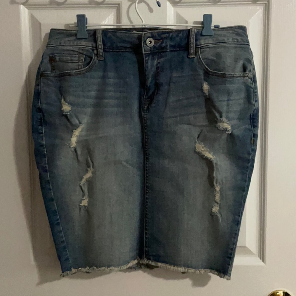 Torrid Jean Skirt, Size 12, Never Worn